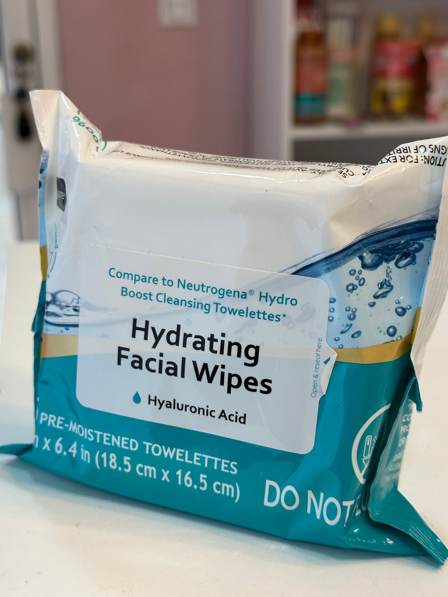 Facial Wipes Hyaluronic Acid