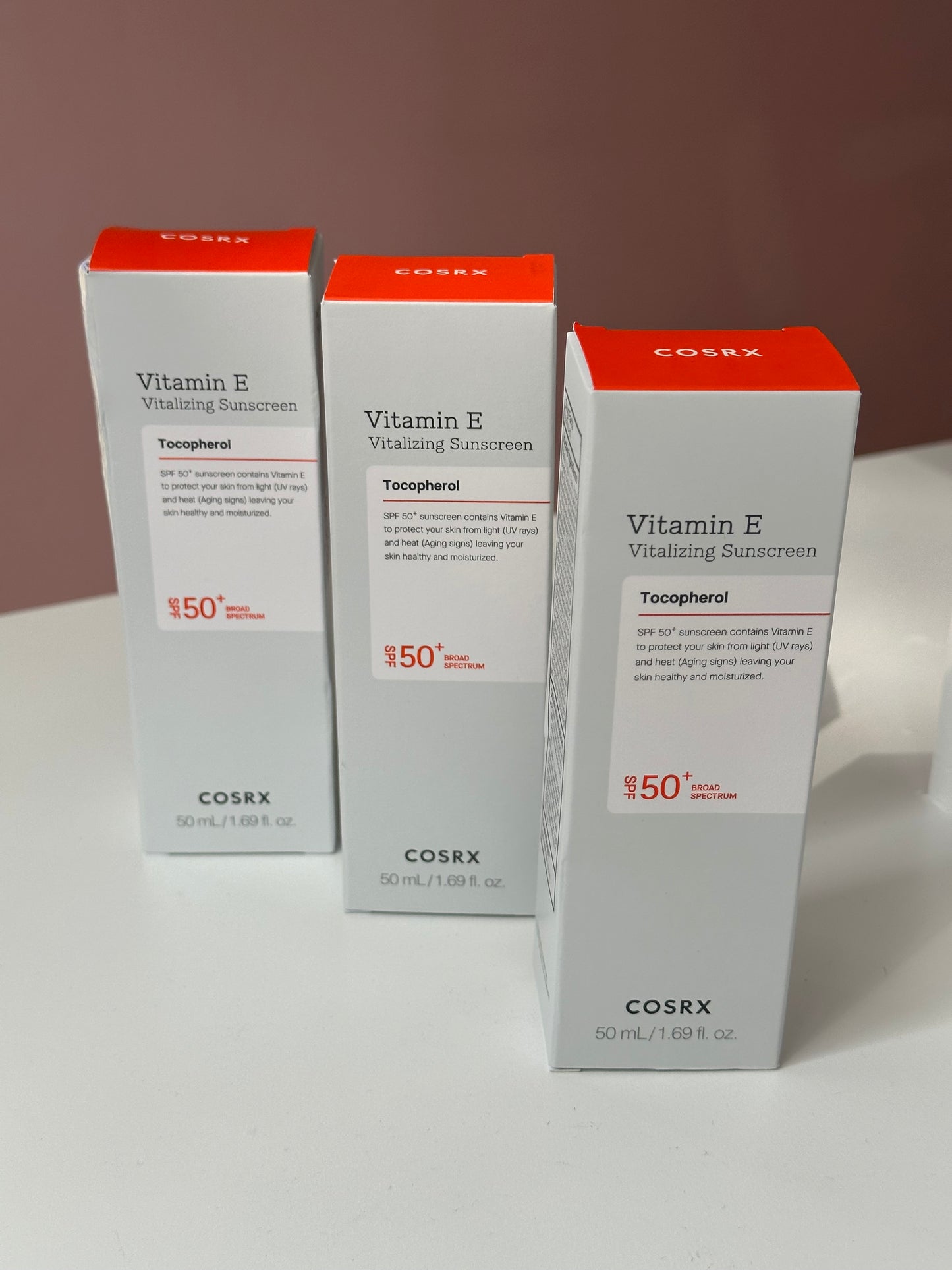 Cosrx Vitamin E SunScreen 50 spf