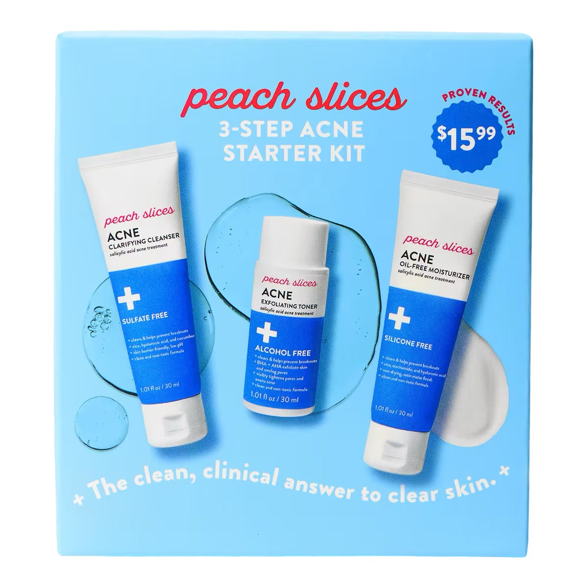 Peach Slices Acne Treatment Set