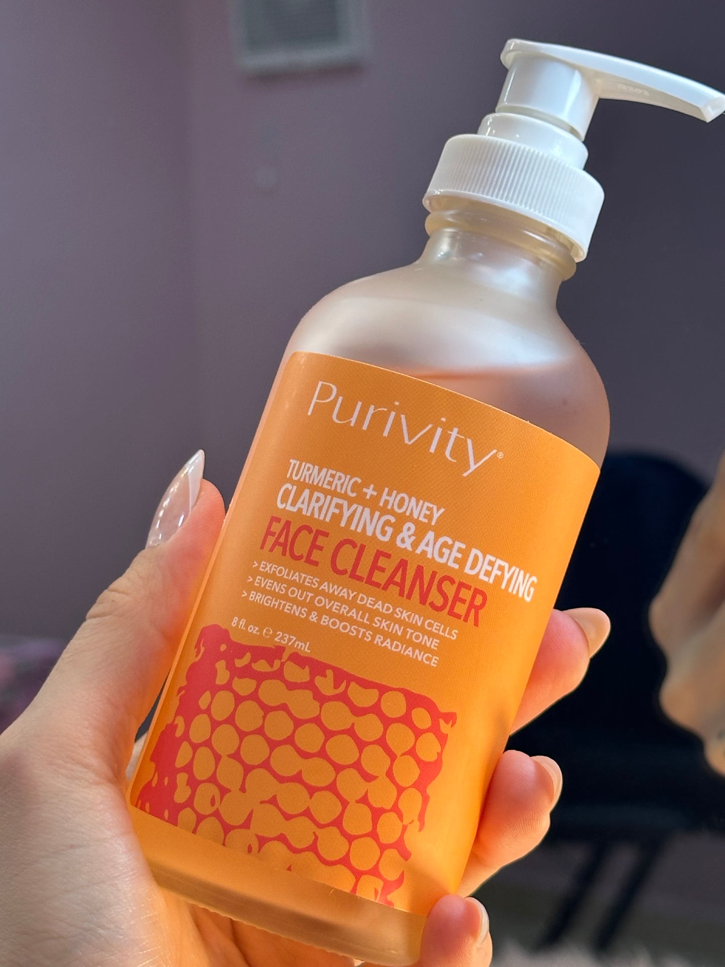 Purivity Face Cleanser Tumeric + Honey