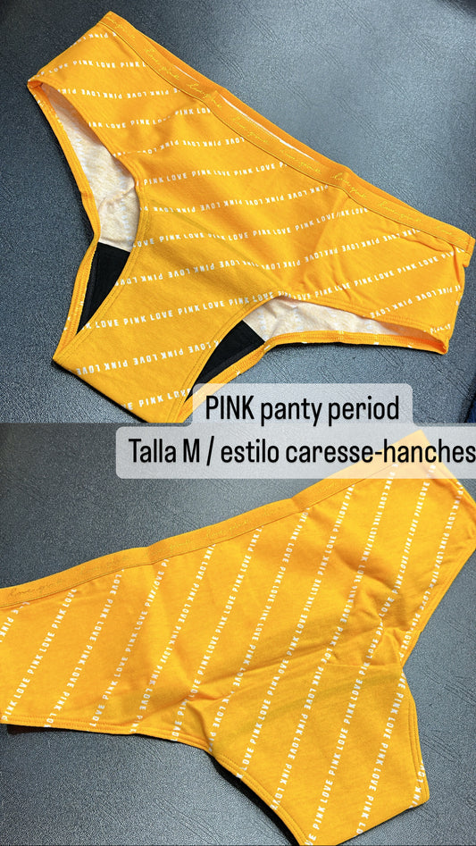 PINK panty period Yellow