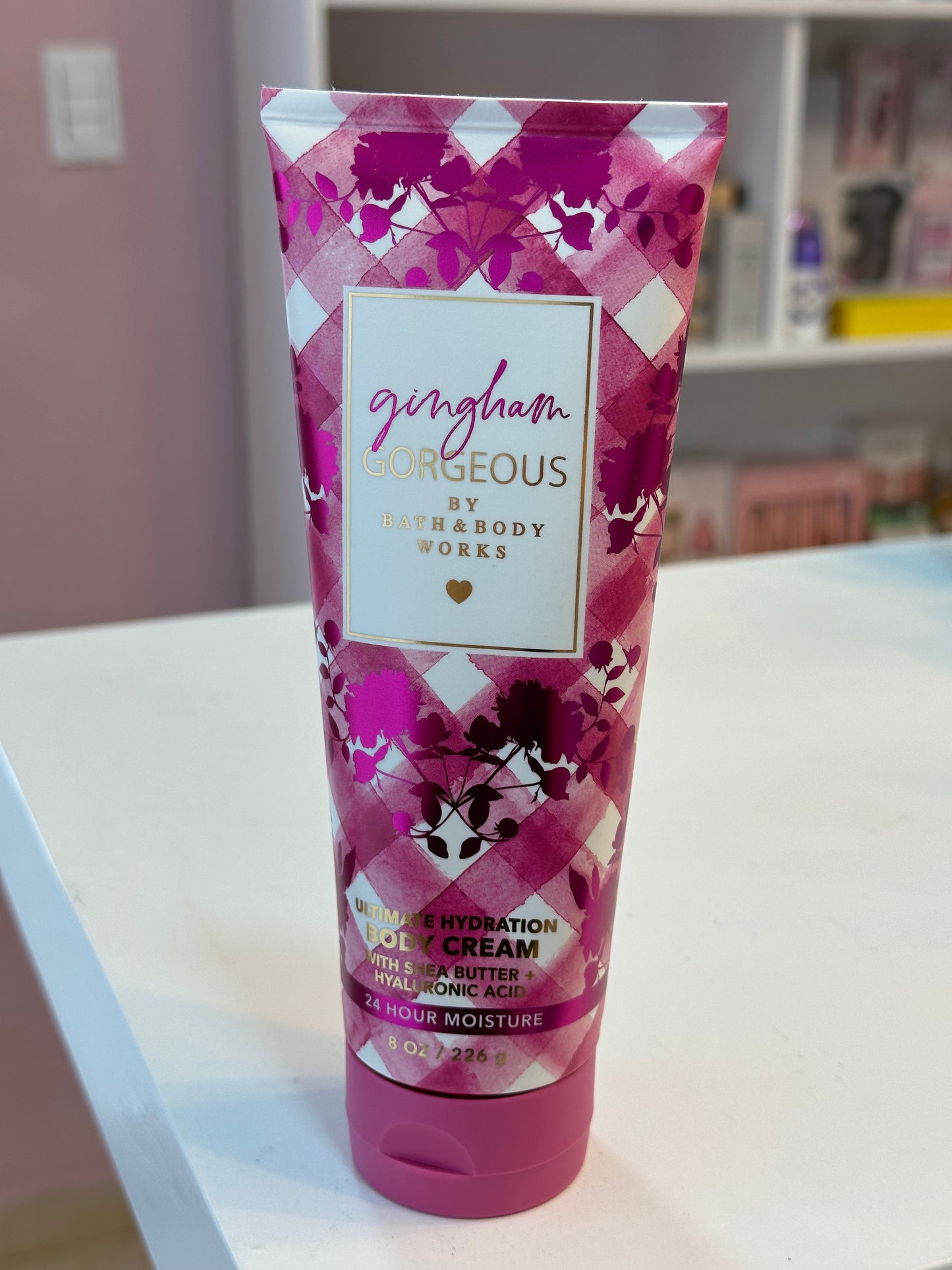 Bath&BodyWorks Crema Gingham Gorgeous