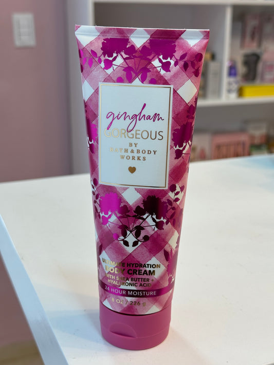 Bath&BodyWorks Crema Gingham Gorgeous