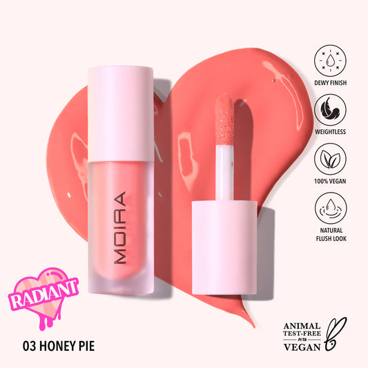 Moira liquid Blush 03 Honey pie