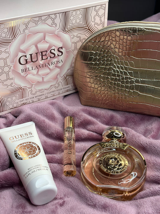 Bella Vita Rosa de Guess EDP Set 4 piezas