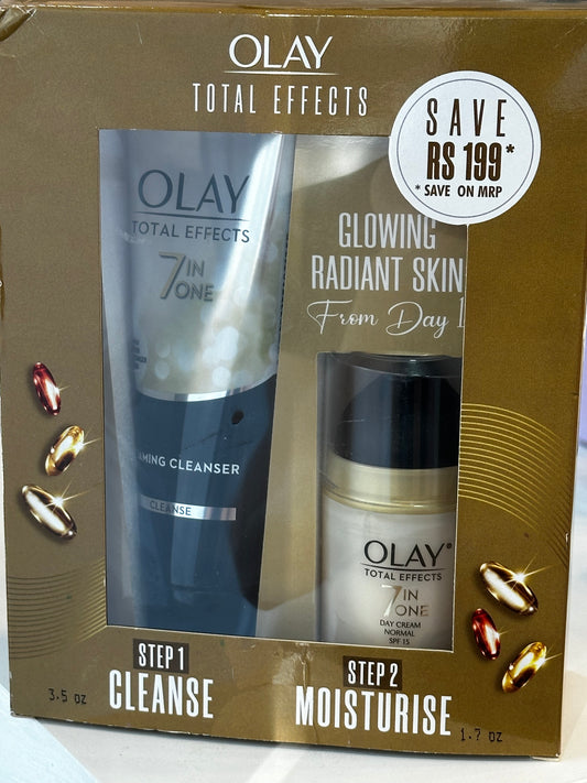 Olay Face Cleanse & Moisture Set