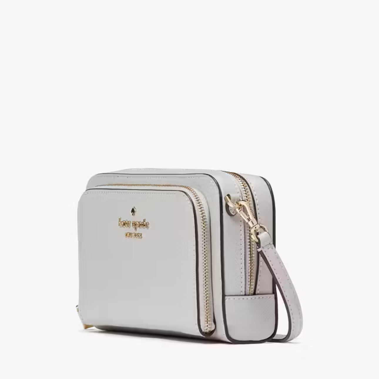 Kate Spade Mini Crossbody Staci Dual Zip Blanca